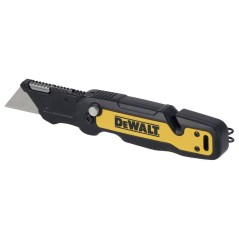 DeWALT DWHT10992-0 Hobby Knife - Premium Black Stainless Steel Utility Knife with Yellow Blade for Precision Cutting